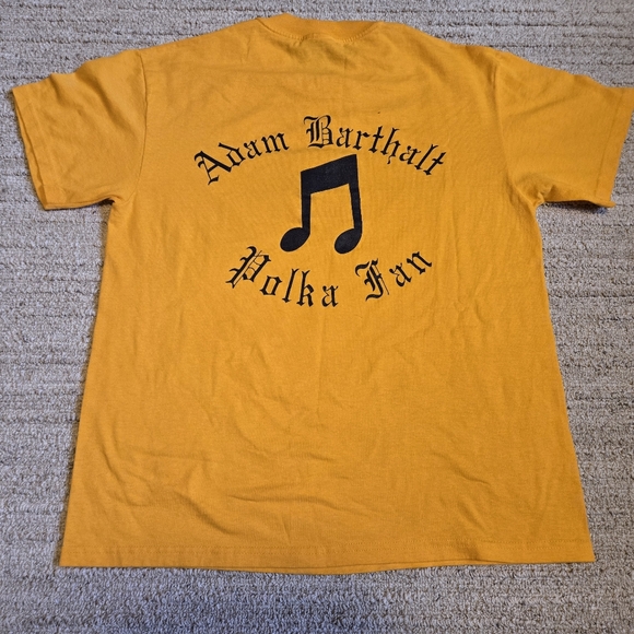 Musical Novelty Shirt I DON'T WANT TO GO HOME ADAM BARTHALT POLKAFAN Sze Medium. - Picture 8 of 15